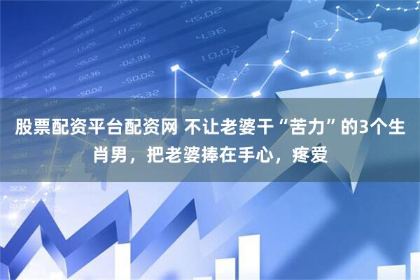 股票配资平台配资网 不让老婆干“苦力”的3个生肖男，把老婆捧在手心，疼爱