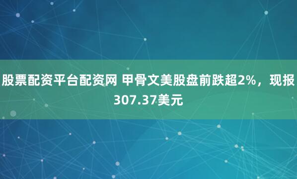 股票配资平台配资网 甲骨文美股盘前跌超2%，现报307.37美元